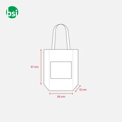Borsa Juta e Cotone 35x37 DANILA - Immagine 4