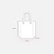 Shopper TNT personalizzate 38x40x14 DORIS - Anteprima 3