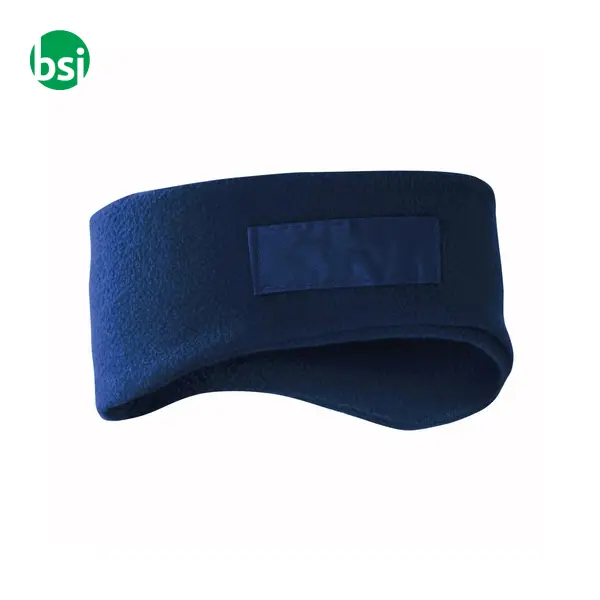 Fascia paraorecchie in polar con etichetta -  4