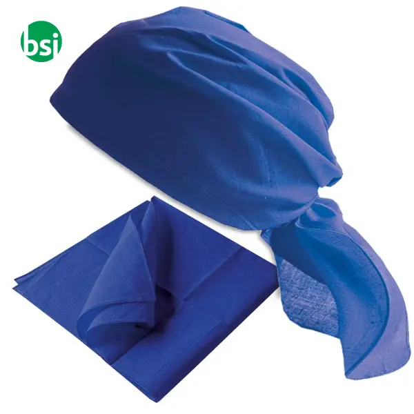 Foulard bandana in puro cotone personalizzabile -  1