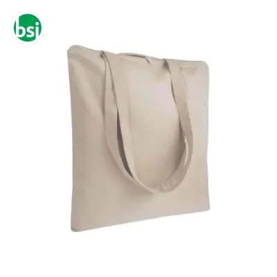 Shopper cotone personalizzate 38X42 con zip EMANUELA