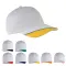 Cappellino personalizzabile baseball a 5 pannelli - Anteprima 1