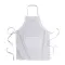 Grembiule lungo 160gr Bianco - Anteprima 1