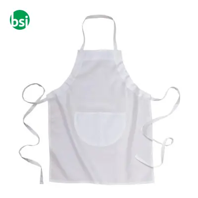 Grembiule lungo 160gr Bianco - Immagine 2