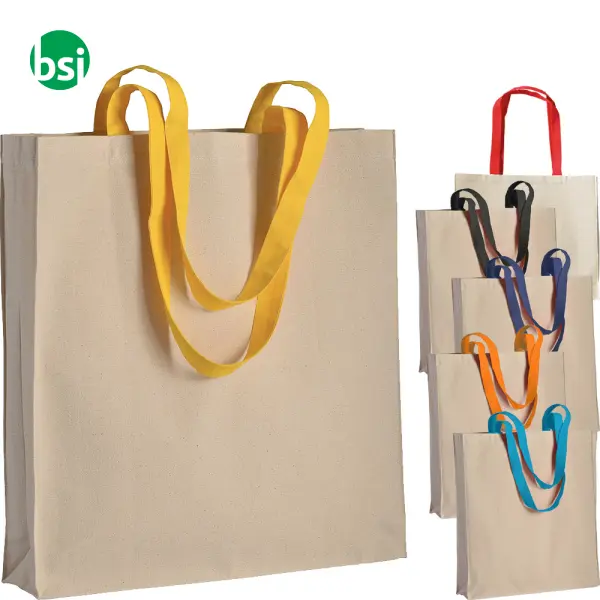 Shopper cotone personalizzate 38x42x8 AMABILE -  1