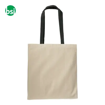 Shopper cotone personalizzate 38x42x8 AMABILE - Immagine 3