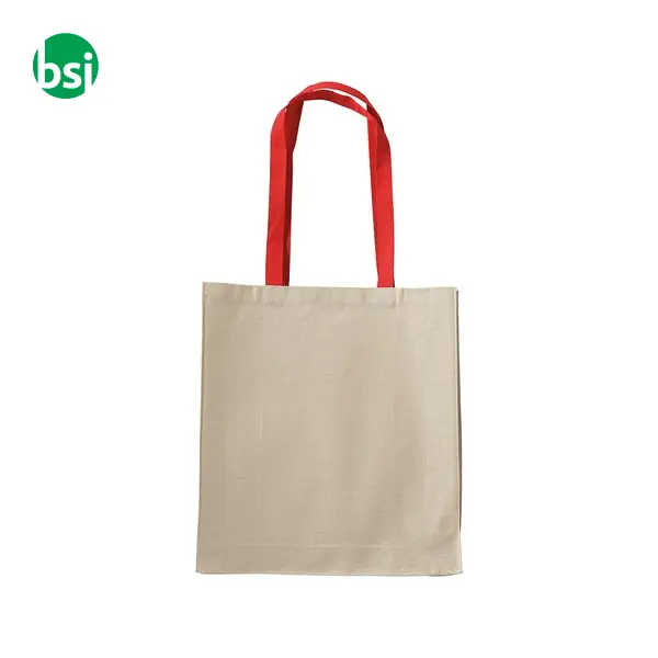 Shopper cotone personalizzate 38x42x8 AMABILE -  7
