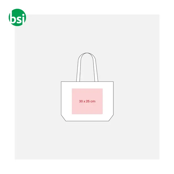 Shopper cotone personalizzate 40x35x12 ALESSANDRA -  5