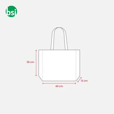 Shopper cotone personalizzate 40x35x12 ALESSANDRA - Immagine 16