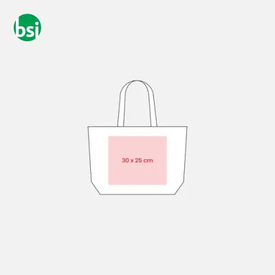 Shopper cotone personalizzate 50x35x16 ADELMA - Immagine 7