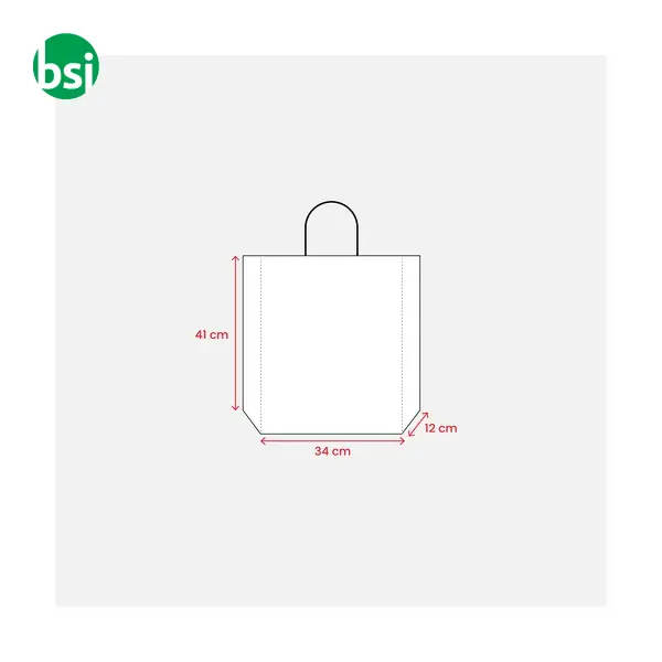 Sacchetto Carta personalizzabile 34x41x12 CAMILLA -  3