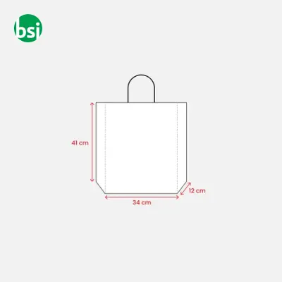 Sacchetto Carta personalizzabile 34x41x12 CAMILLA - Immagine 5