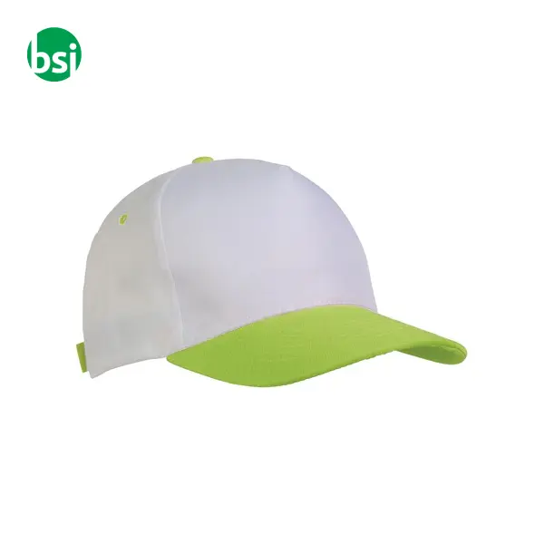Cappellino 5 pannelli in poliestere -  12