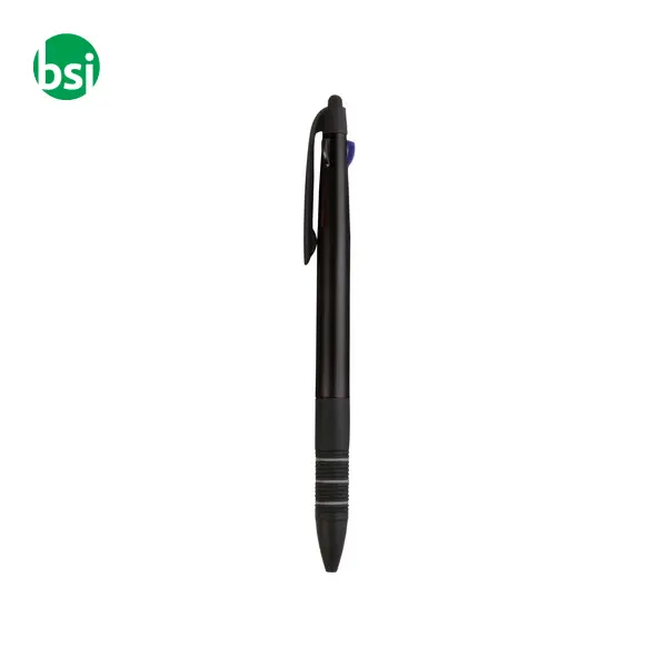 Penna a sfera con 3 colori blu rosso nero -  3