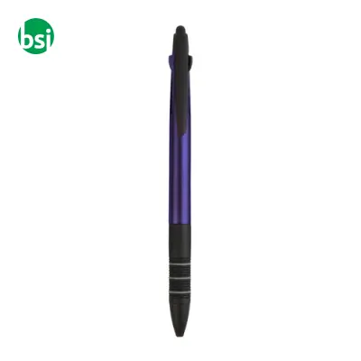 Penna a sfera con 3 colori blu rosso nero - Immagine 19
