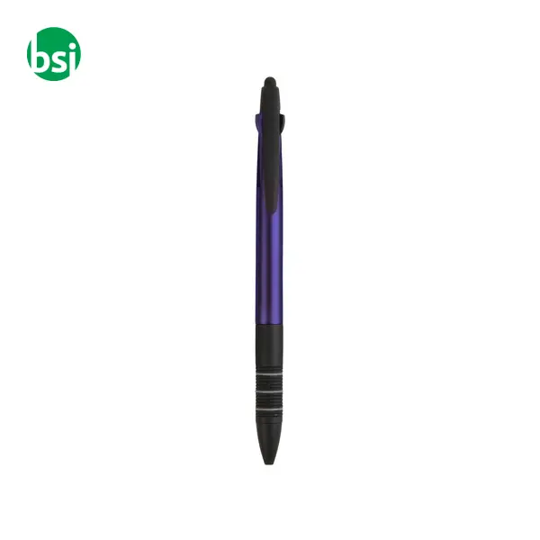 Penna a sfera con 3 colori blu rosso nero -  19