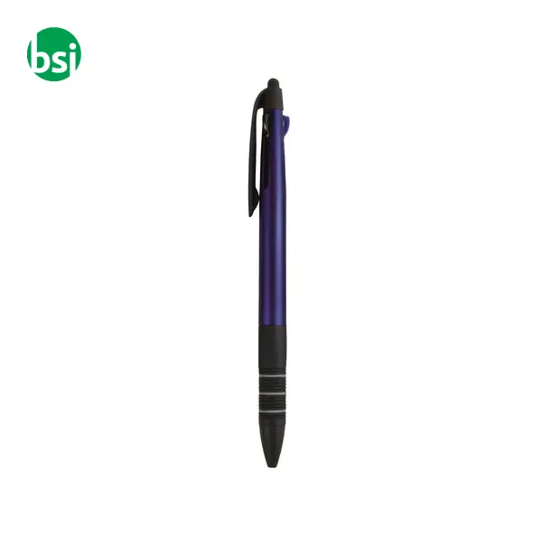 Penna a sfera con 3 colori blu rosso nero -  5