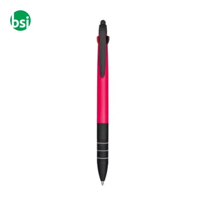 Penna a sfera con 3 colori blu rosso nero - Immagine 15