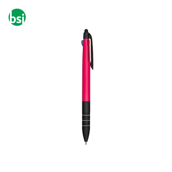 Penna a sfera con 3 colori blu rosso nero -  9