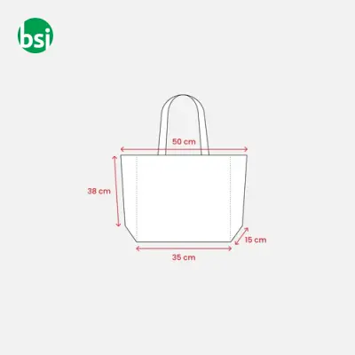 Shopper cotone personalizzate 50x38x15 EDDA - Immagine 12