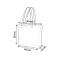 Shopper cotone personalizzate 50x38x15 EDDA - Anteprima 13