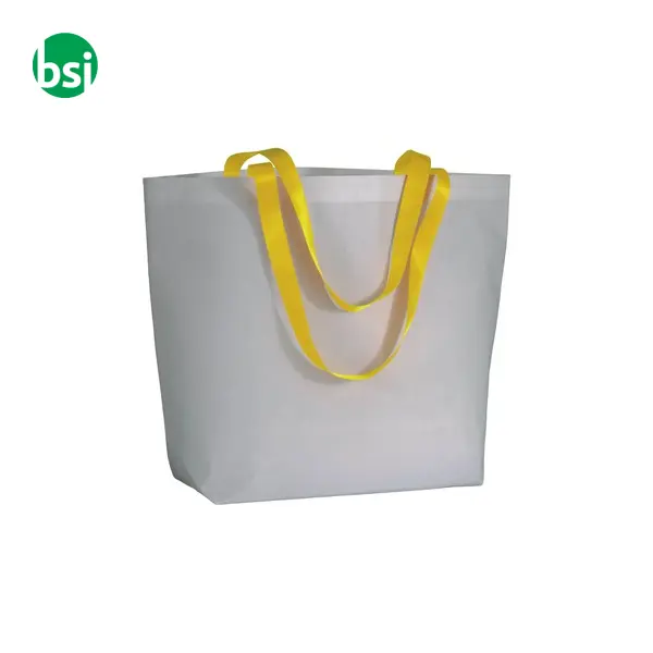 Shopper con soffietto alla base in TNT laminato IAELE -  13