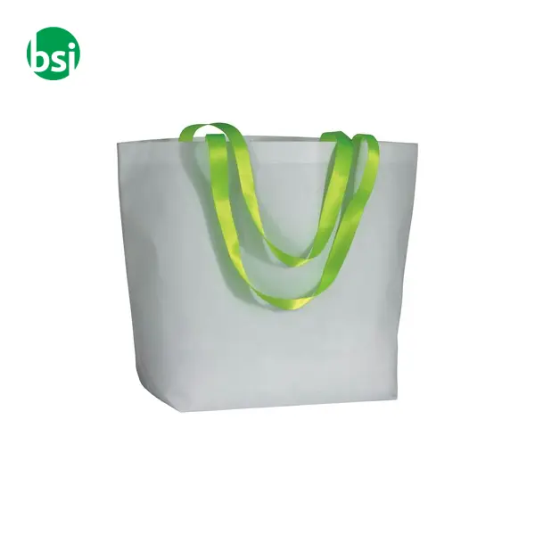 Shopper con soffietto alla base in TNT laminato IAELE -  12