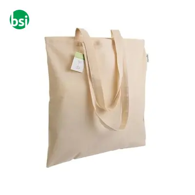 Shopper in cotone organico personalizzate 38x42 ERSILIA - Immagine 2