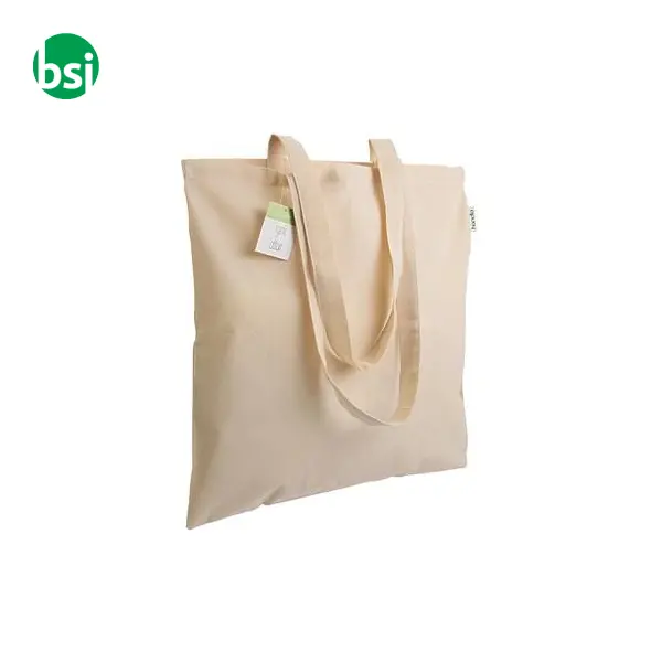 Shopper in cotone organico personalizzate 38x42 ERSILIA -  2