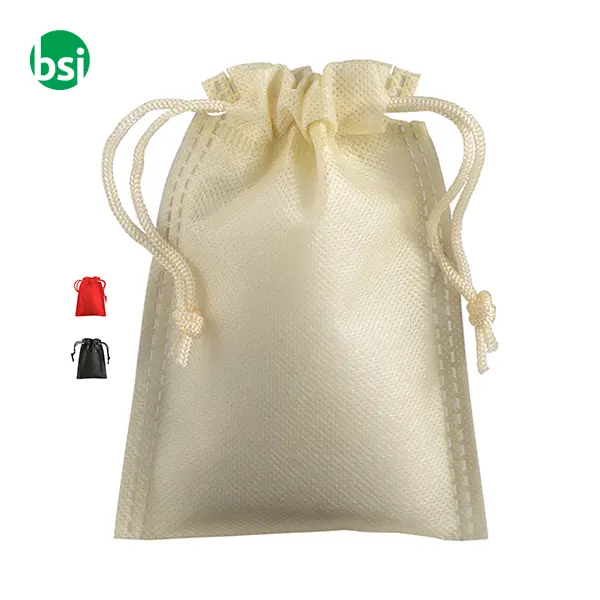 Sacchetto in TNT personalizzabile 10x14 GENOVEFFA -  1