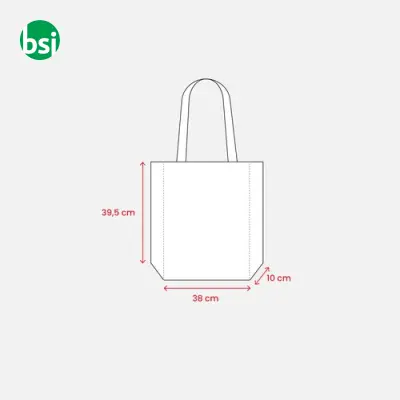 Shopper TNT personalizzate 38x39,5x10 GRAZIANA - Immagine 3
