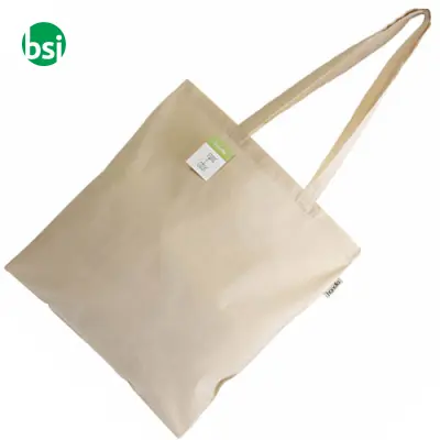 Shopper cotone personalizzate 38x42x8 DINA
