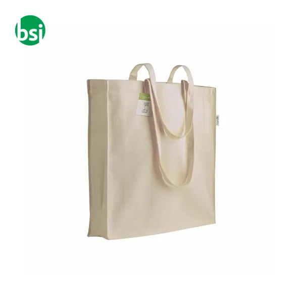 Shopper cotone personalizzate 38x42x8 DINA -  7