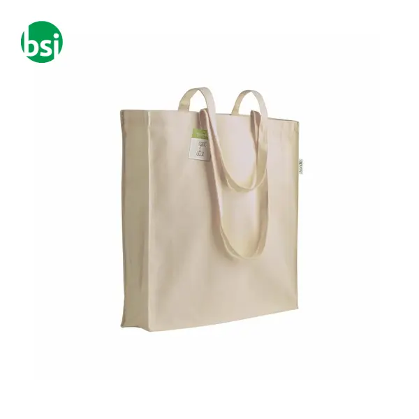 Shopper cotone personalizzate 38x42x8 DINA -  2