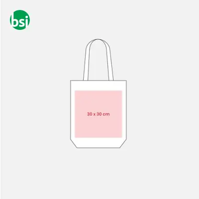 Shopper cotone personalizzate 38x42x8 FEDORA - Immagine 9