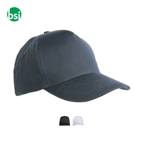 Cappellino personalizzabile in rPET 5 pannelli -  1
