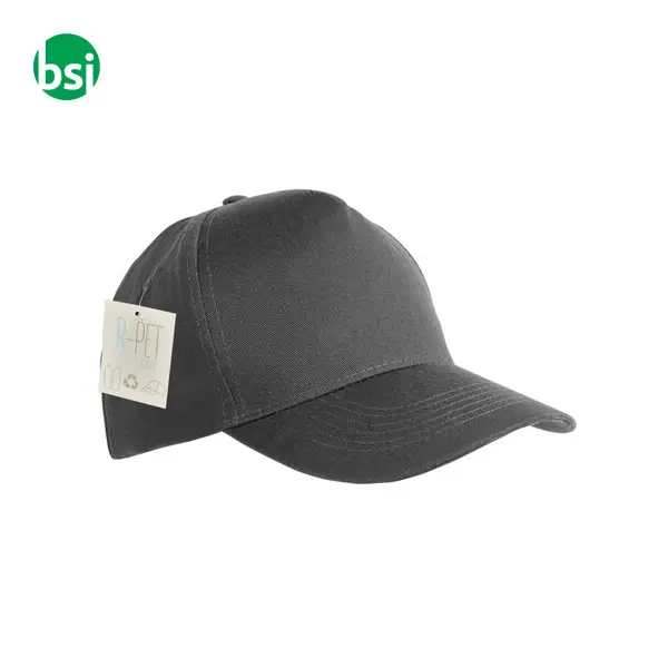 Cappellino personalizzabile in rPET 5 pannelli -  5
