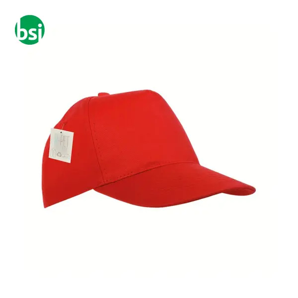 Cappellino personalizzabile in rPET 5 pannelli -  7