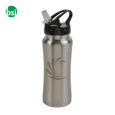 Bottiglia in acciaio personalizzabile 600ml - Immagine 2