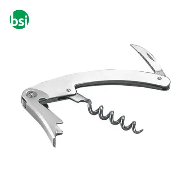 Cavatappi apribottiglie - corpo in metallo - Immagine 2