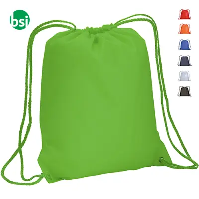 Zainetto personalizzabile in rPET 34x42 KISHA