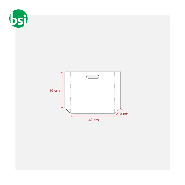 Shopper in TNT personalizzate 40x30x8 IDA -  9
