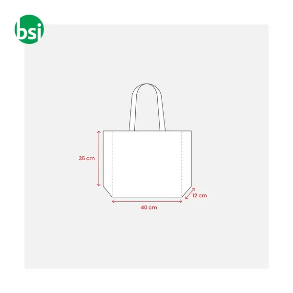 Shopper in TNT personalizzate 40x35x12 ILEANA -  9
