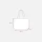 Shopper in TNT personalizzate 40x35x12 ILEANA - Anteprima 12