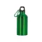 Borraccia in alluminio con moschettone 400ml - Anteprima 3