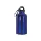 Borraccia in alluminio con moschettone 400ml - Anteprima 6