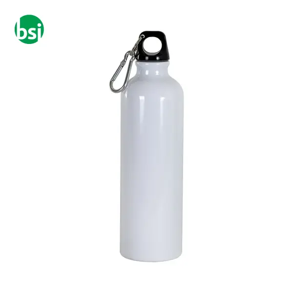 Borraccia con moschettone in alluminio 750ml -  2