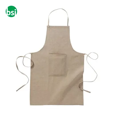 Grembiule personalizzabile lungo 100% cotone - Immagine 3