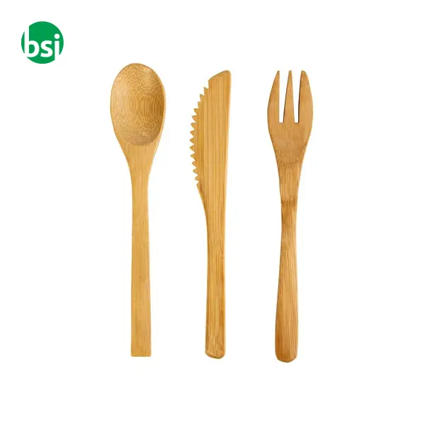 Set posate Bamboo personalizzabili -  3