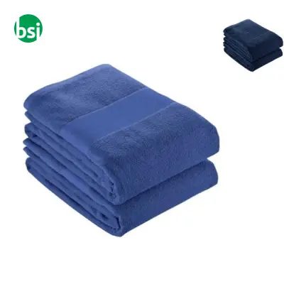 Telo in spugna di cotone 30x50 Colorato